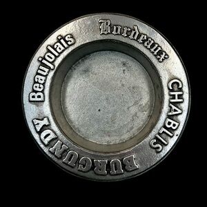 Pewtarex Pewter Wine Bottle Coaster York Pennsylvania